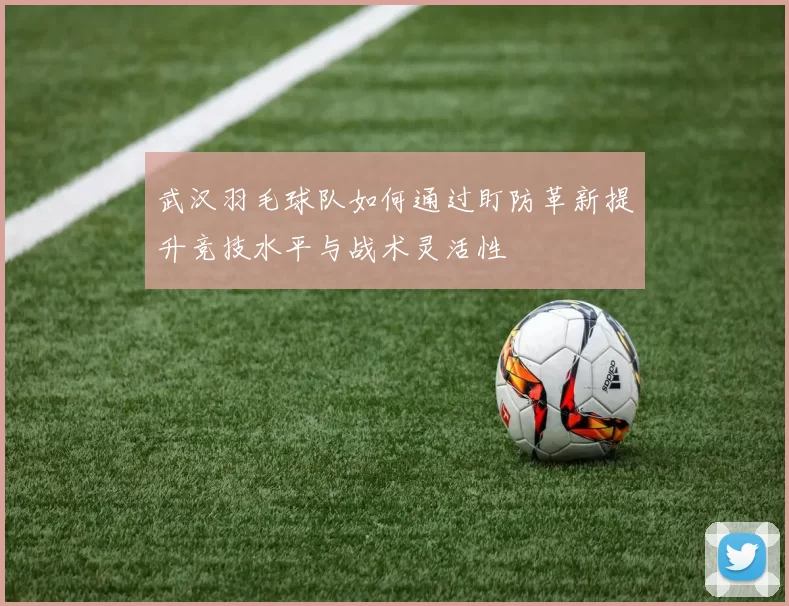 武汉羽毛球队如何通过盯防革新提升竞技水平与战术灵活性